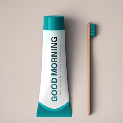 Toothpaste And Tooth Brush